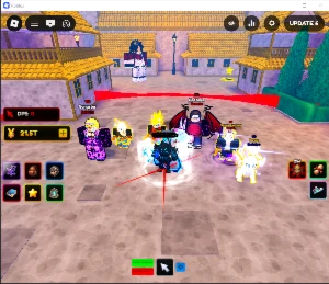 Conta do Roblox Anime Kingdom LEV 110