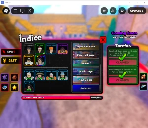 Conta do Roblox Anime Kingdom LEV 110