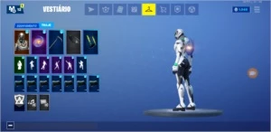 Conta Fortnite com muitas skins Raras