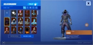Conta Fortnite com muitas skins Raras