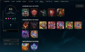 Conta Diamante LOL, Pronta para jogar e subir de elo! - League of Legends