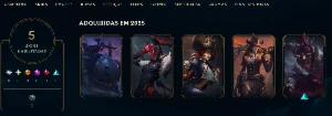 Conta Diamante LOL, Pronta para jogar e subir de elo! - League of Legends