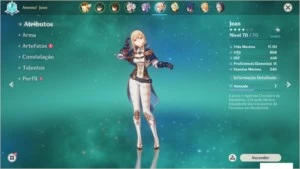 Conta Genshin Impact 6 (SEIS) ótimos 5 estrelas (AR 50)