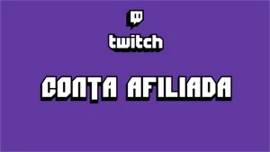 Contas Twitch Afiliada com 1000 seguidores - Redes Sociais
