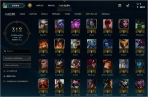 Conta Diamante IV, +100 Skins e Campeões - League of Legends LOL
