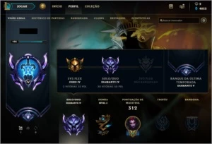 Conta Diamante IV, +100 Skins e Campeões - League of Legends LOL
