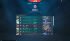 Conta Valorant Diamante 2 MMR alto E-mail não confirmado