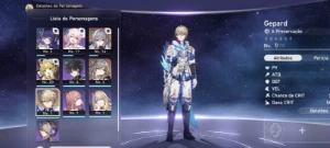 Lvl 8 Bronya e gepard / banner garantido - Genshin Impact