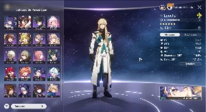 Conta genshin + Honkai - Genshin Impact