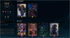 Conta Mestre de League of Legends LOL