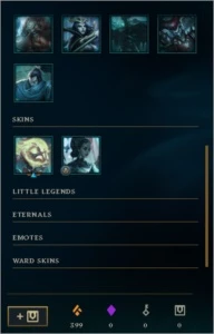 Conta Mestre de League of Legends LOL