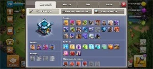 Cv13 com muitas skin - Clash of Clans