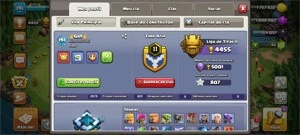 Cv13 com muitas skin - Clash of Clans