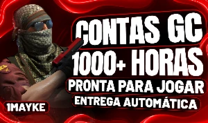 Contas Cs2 Gamersclub/Gc 1000+ Horas Cs - Level 11 Ao 20 Gc - Counter Strike