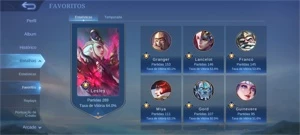 Conta Mobile Legends TOP