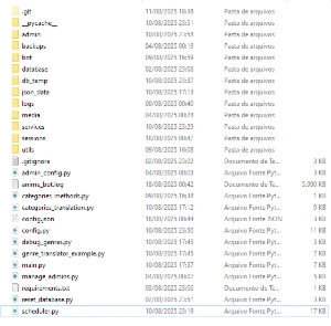 Bot Telegram De Animes Feito Em Python - Outros