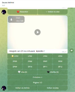 Bot Telegram De Animes Feito Em Python