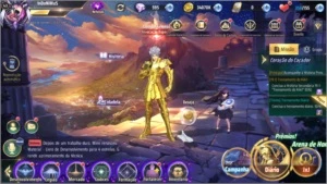 Conta com Hypnos e thanatos - Saint Seiya Awakening SSA