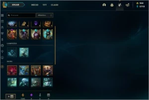 Conta LOL 2013 Unranked - Raridades - League of Legends