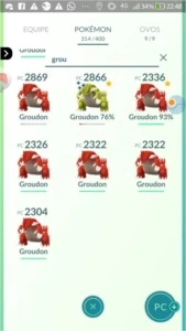 Conta Pokemon Go level 32 - Pokémon
