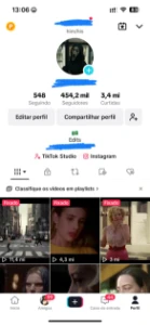 Vendo conta TikTok com mais de 450k - Redes Sociais