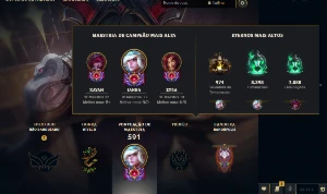 Conta LOL com +400 Skins (Incluindo Prestígios, Lendárias) - League of Legends