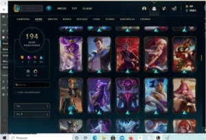 conta lol - League of Legends