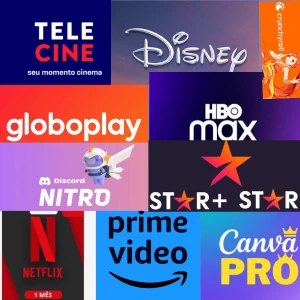 Streaming de todas as plataformas - Assinaturas e Premium