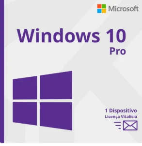 Windows 10 Pro - Licença Original + NF - Softwares e Licenças