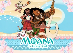 Arquivo Digital Livro de colorir Moana – PDF - eBooks