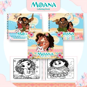 Arquivo Digital Livro de colorir Moana – PDF