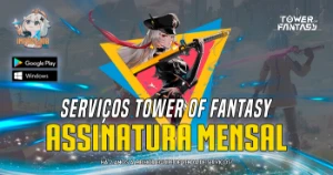 Assinatura Mensal: Diárias + C. Vitalidade -Tower Of Fantasy - Outros