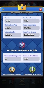 Conta Clash Royale, +9500 Trofèus, Conta Rara E Barata, Prom