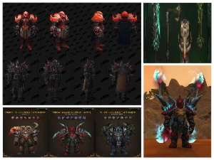 Conta Multiglad com Transmogs extremamente raros - Blizzard