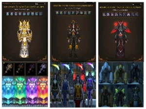Conta Multiglad com Transmogs extremamente raros - Blizzard