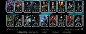 conta mortal kombat (Android) - Outros
