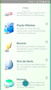 Conta de Pokémon GO