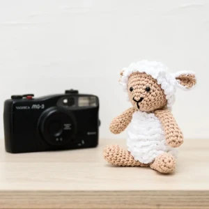 Mini Ovelha Amigurumi - Artesanato e Personalizados