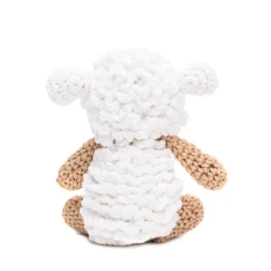 Mini Ovelha Amigurumi - Artesanato e Personalizados