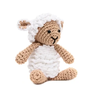 Mini Ovelha Amigurumi - Artesanato e Personalizados