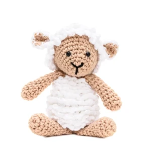 Mini Ovelha Amigurumi - Artesanato e Personalizados