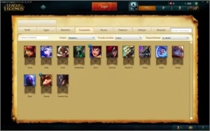CONTA LOL LVL 16 +13 CAMPEÕES +300 IP - League of Legends