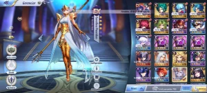 Conta SSA (sv.141) c/ Hakurei, shura dc e +!!! - Saint Seiya Awakening