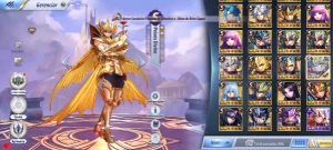Conta SSA (sv.141) c/ Hakurei, shura dc e +!!! - Saint Seiya Awakening