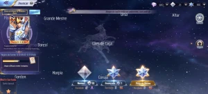 Conta SSA (sv.141) c/ Hakurei, shura dc e +!!! - Saint Seiya Awakening