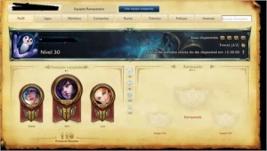 Conta League Of Legends Lol Unranked Smurf 49 Skin Nasus K-9