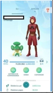 Conta muito boa Pokemon Go lvl 40 - Pokémon