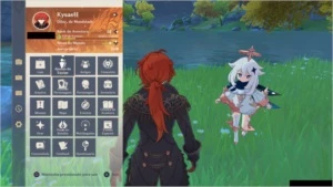Genshin Impact Account Dilluc + Túmulo do Lobo Nv.2