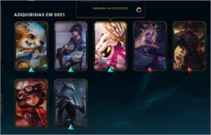 Vendo conta riot Valorant e Lol com skins.
