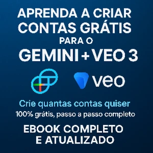 Aprenda criar contas grátis GEMINI PRO + VEO 3 (15 MESES!!) - Outros